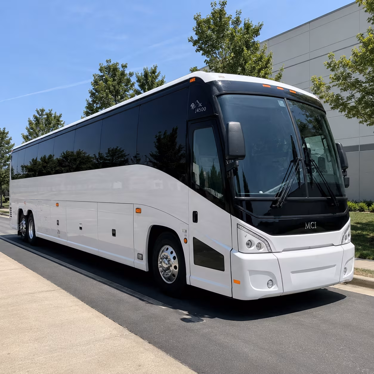 employee shuttle buses across the ravenel bridge every day
