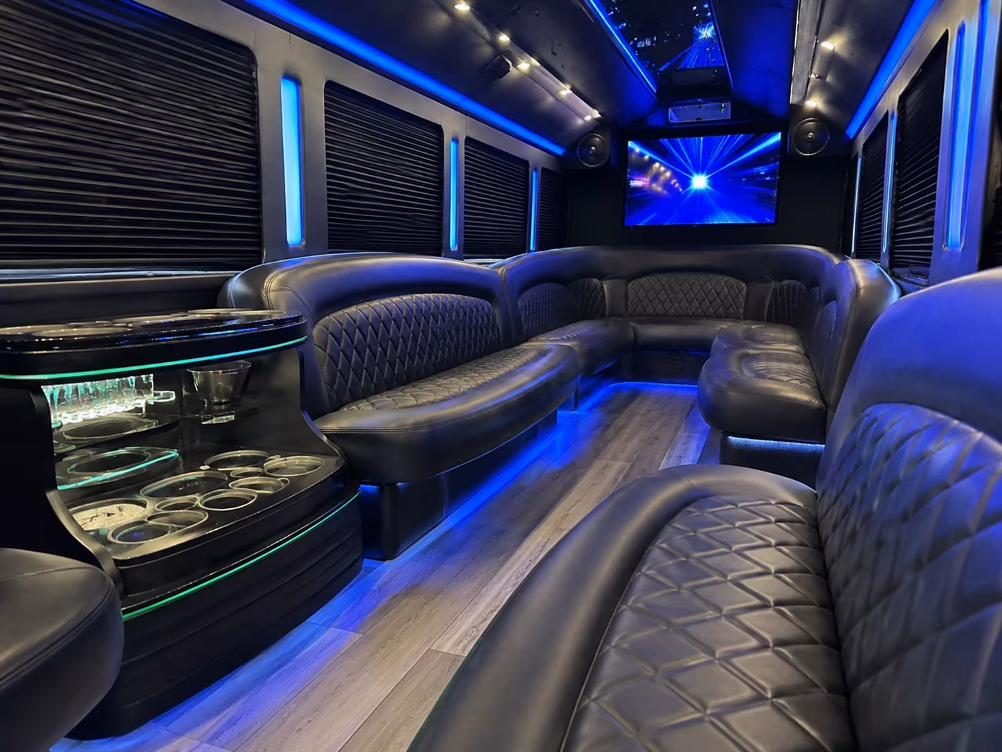 mount pleasant night out party bus rental