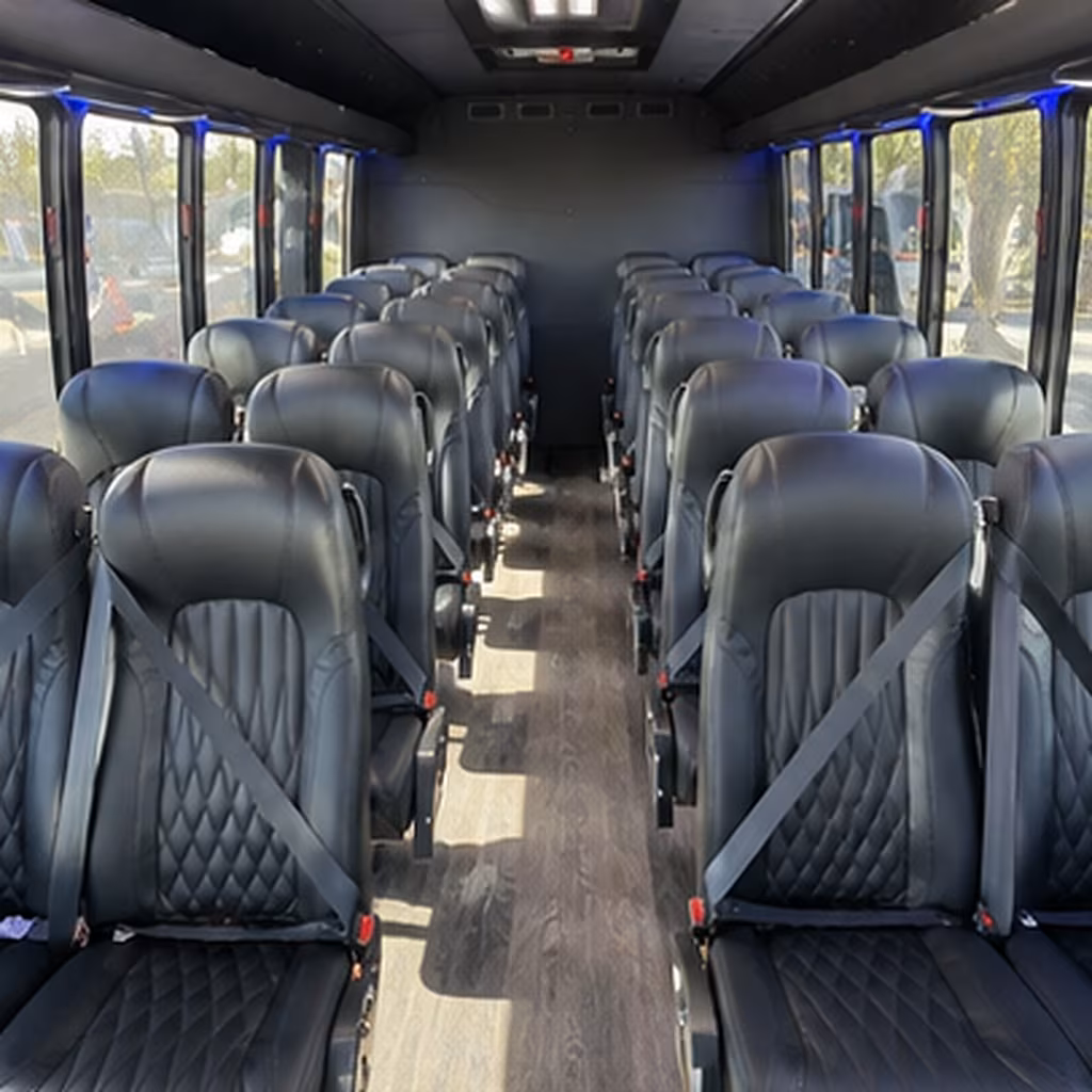 mount pleasant private event transportation onboard seating