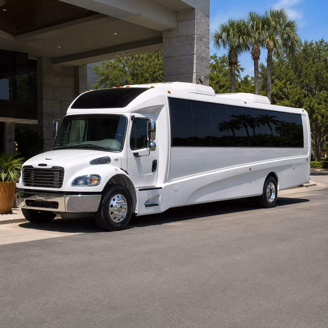 mount pleasant sporting event transportation onboard seating