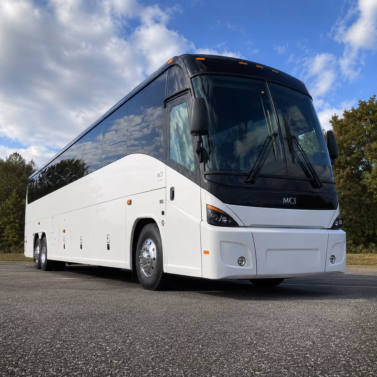 mount pleasant to charlotte charter buses for the full run up i 77