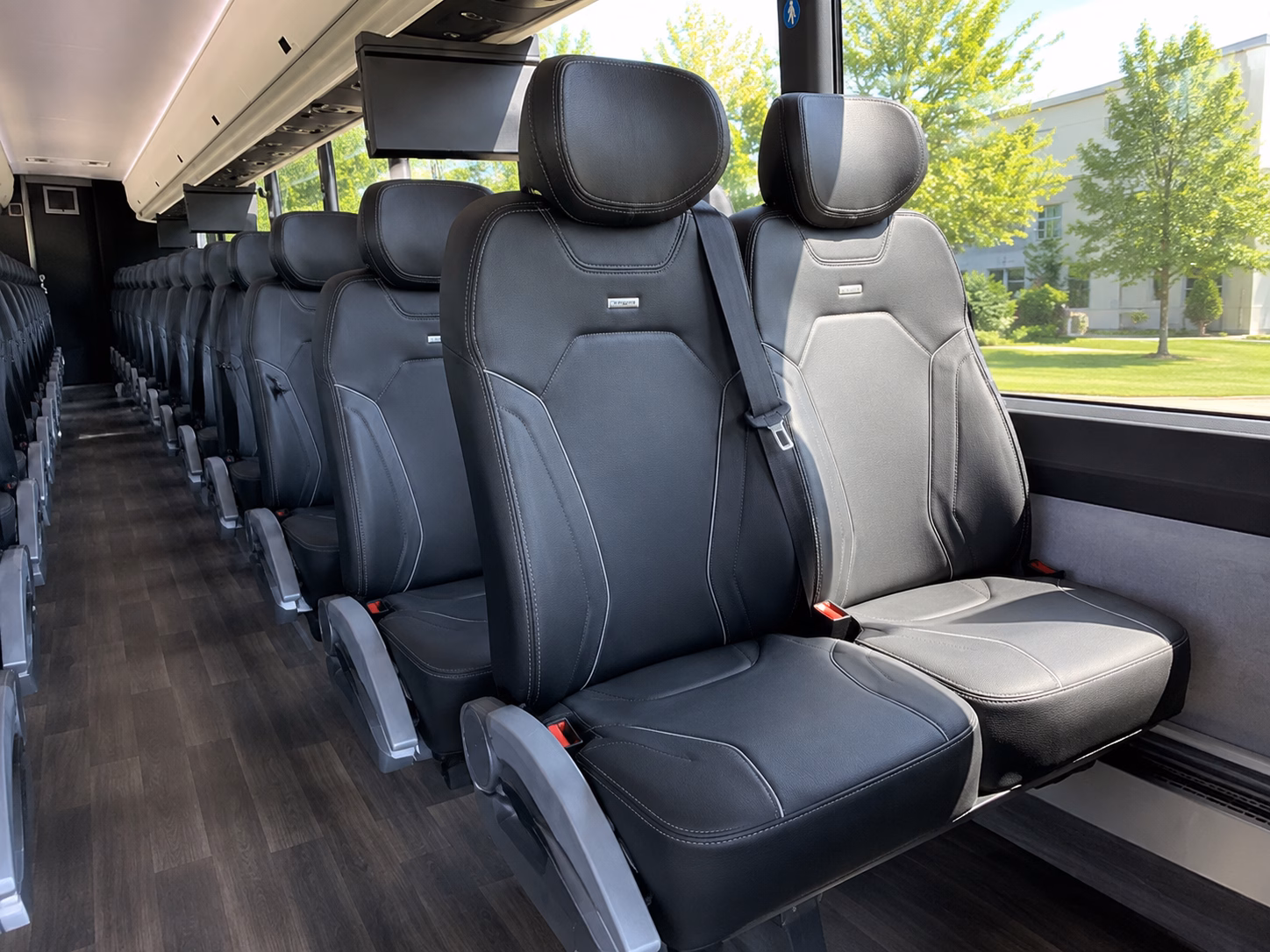 mount pleasant wedding transportation onboard seating