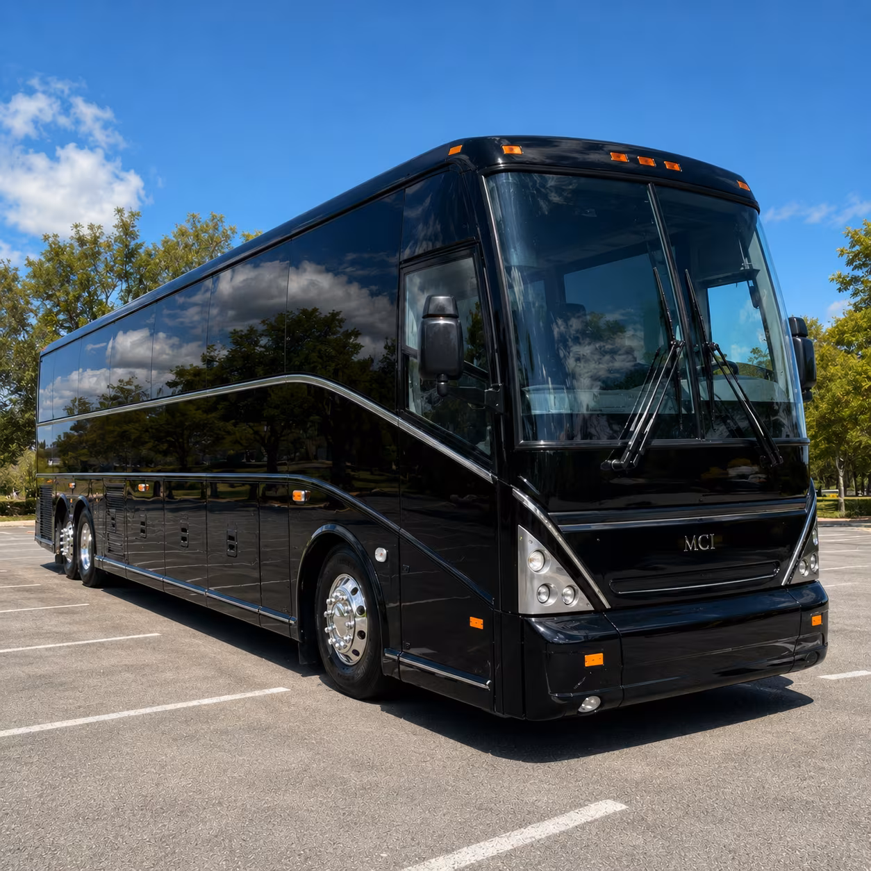 wedding and private event buses across mount pleasant